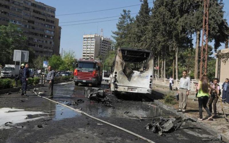 نجاة رئيس الوزراء السوري من تفجير إنتحاري