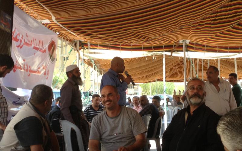 رئيس النقابة المستقلة للكهرباء يتوعد بنقل الاعتصام لرئاسة الوزراء 