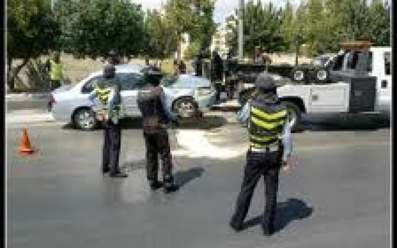 اصابة 11 مواطن في حادث