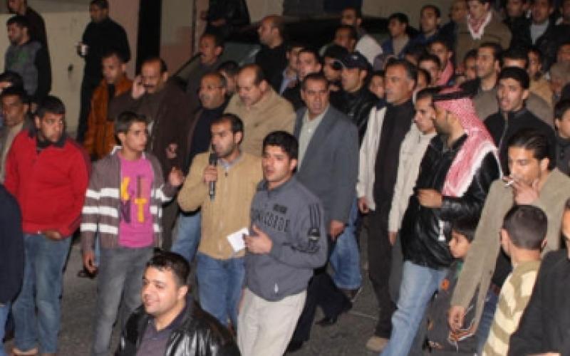 أبناء حي الطفايلة يطالبون بالافراج عن معتقلي الحراك