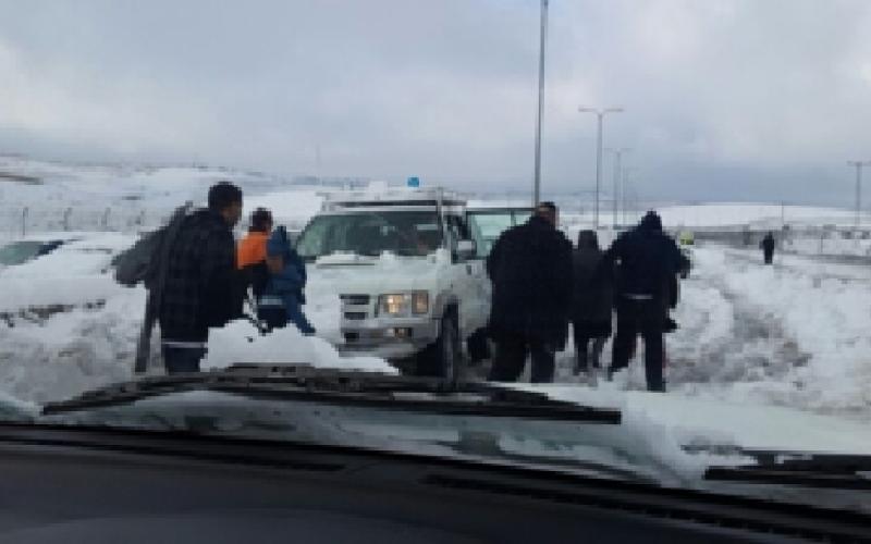 280 حادث مروري نتيجة الانجماد