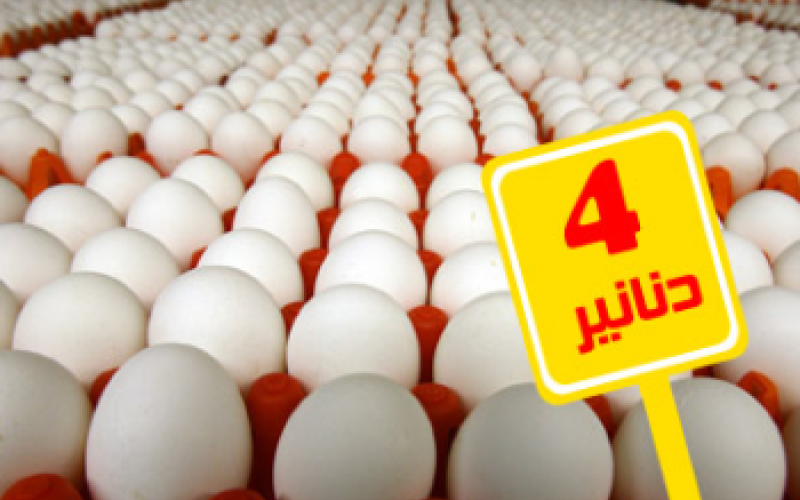 دير علا: سعر طبق البيض يتجاوز الـ4 دنانير- صوت