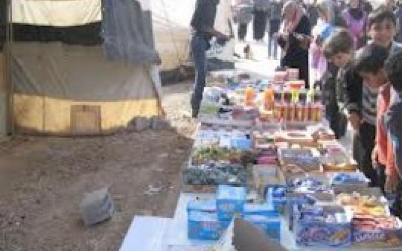 تساؤلات حول جدوى تنظيم الأسواق العشوائية في الزعتري