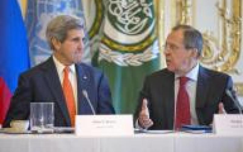 لافروف وكيري يبحثان وقف إطلاق النار في سورية