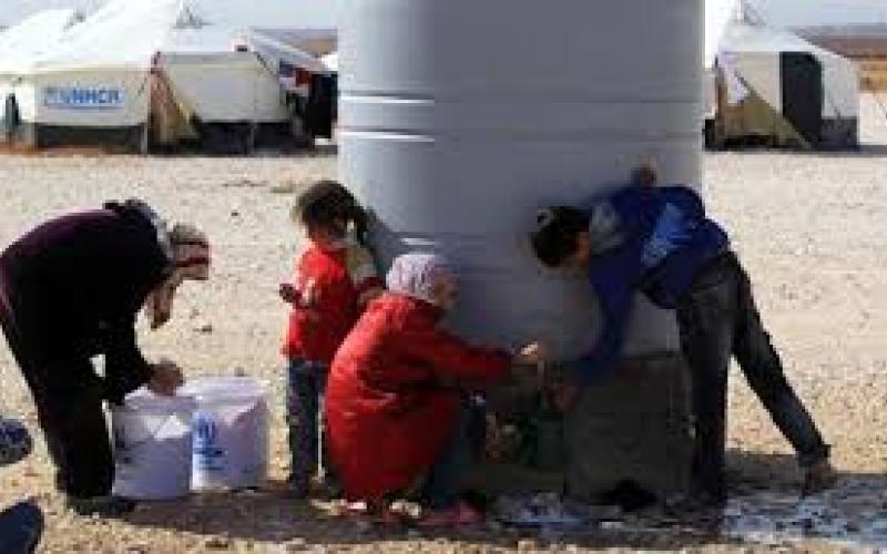 3500 متر مكعب مياه للزعتري يومياً