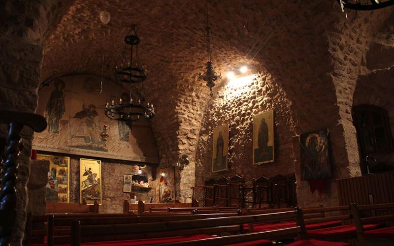 كنيسة الخضر بالسلط- تصوير سهم الربابعة