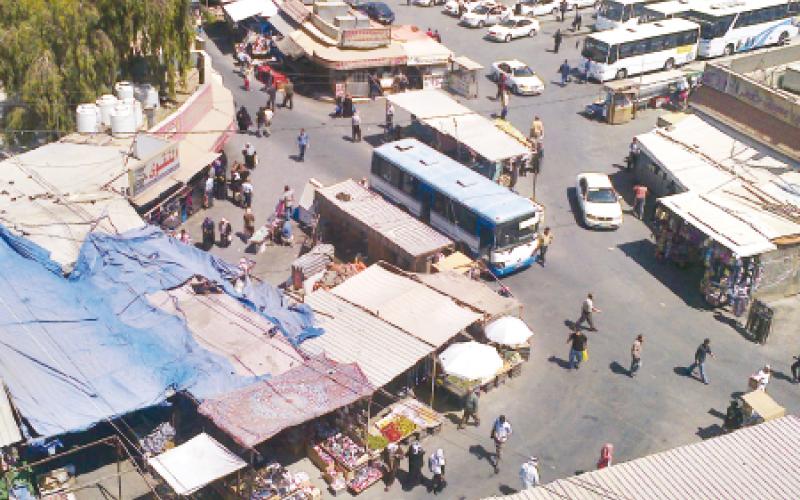الأمانة: حملة لإزالة البسطات والمعرشات في مجمع المحطة