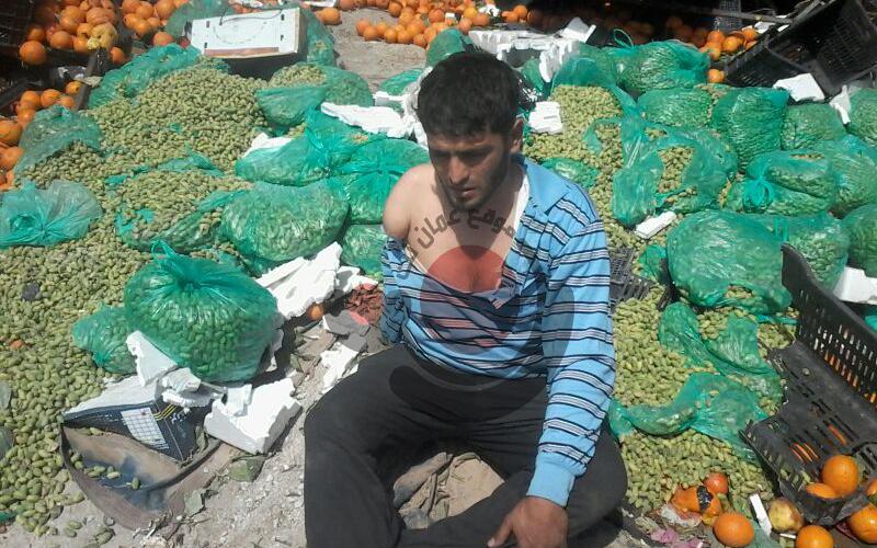 الأمانة تزيل بسطات شارع الأردن واصحابها يحتجون 