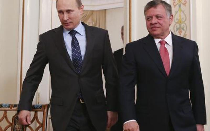 الملك: روسيا تلعب دوراً هاماً في منطقتنا .. ونحن نقدر هذا الدور