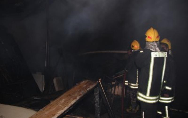 العقبة: اصابة طفلين بحريق 