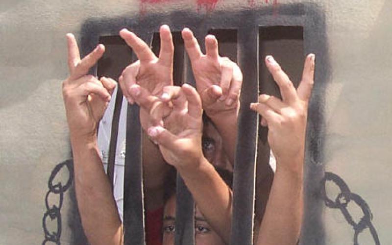 سلسلة بشرية في يوم الأسير الخميس