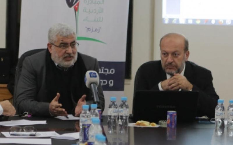 الكوفحي: الجماعة تراجعت عن فصل قياديي "زمزم".. وبني ارشيد يرد