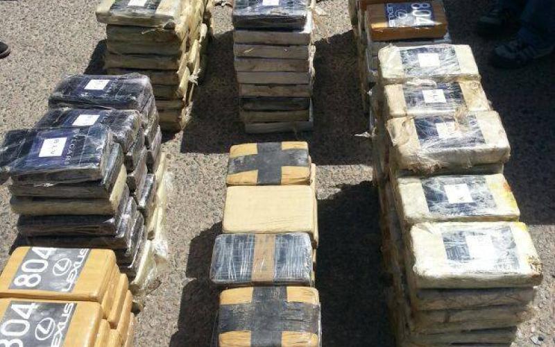ضبط أكبر كمية من الكوكائين - صور