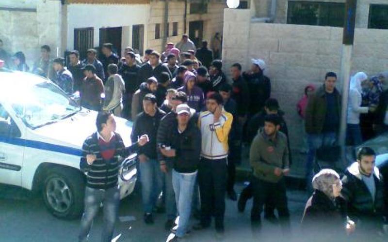 خطة أمنية خلال امتحانات التوجيهي