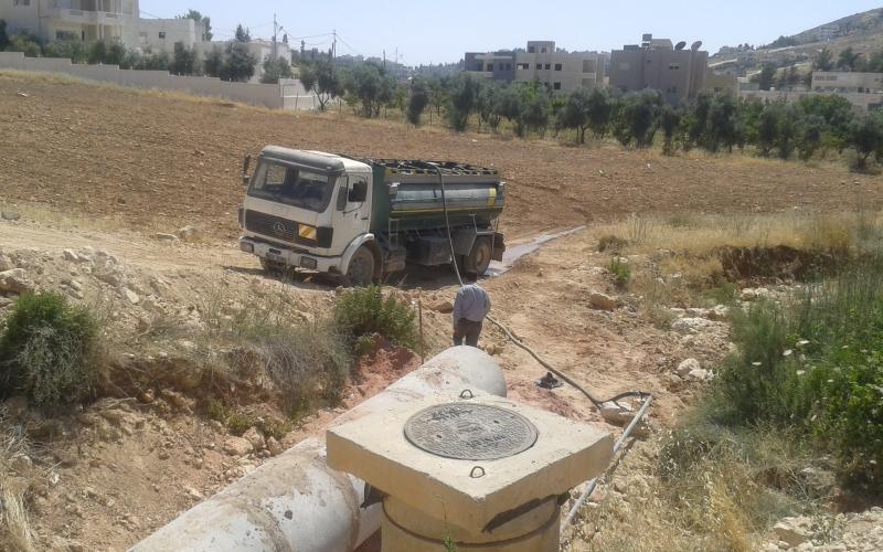 ضبط اعتداء على خط ناقل دابوق الرئيسي