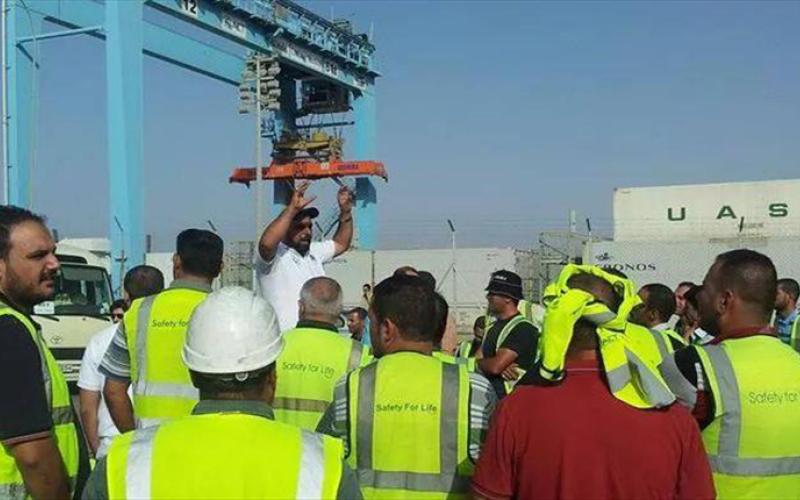 تعليق إضراب العاملين في ميناء حاويات العقبة