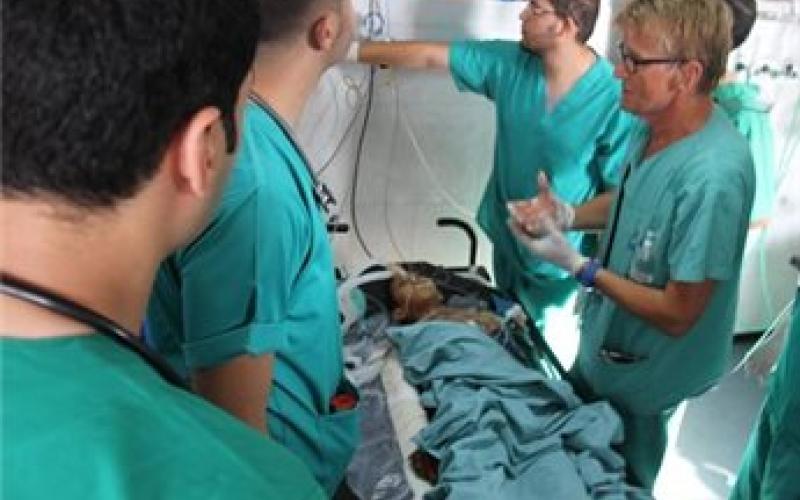 انتشال جثامين خمسة شهداء بخانيونس