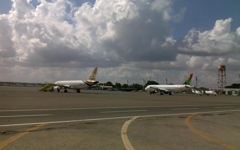 عودة 110 مواطنين بعد أن علقوا بمطار في ليبيا