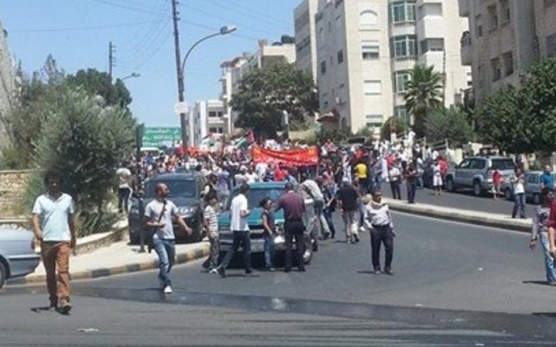 مسيرتان في عمان نصرة لغزة