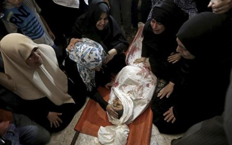 ارتفاع عدد شهداء غزة إلى 2119 شهيداً