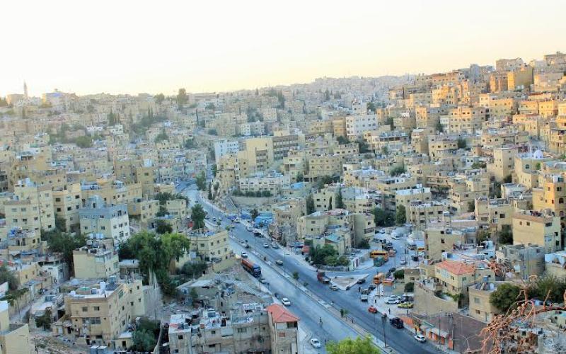 وادي الحدادة من جبل القلعة - تصوير: حسن عودة 