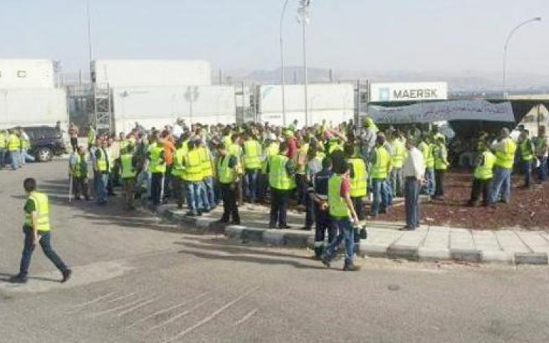 قوات الدرك تعتقل عمالا في ميناء حاويات العقبة