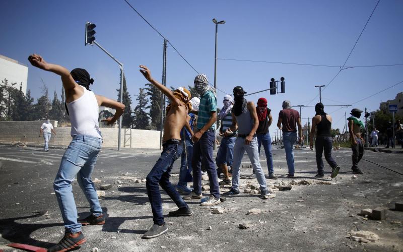 استمرار المواجهات في القدس 