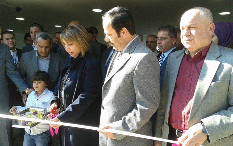 افتتاح موقف باصات طلبة الجامعة الهاشمية الجديد بالزرقاء