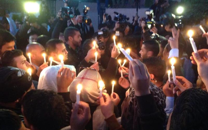 وقفة تضامنية أمام السفارة اليابانية في عمّان