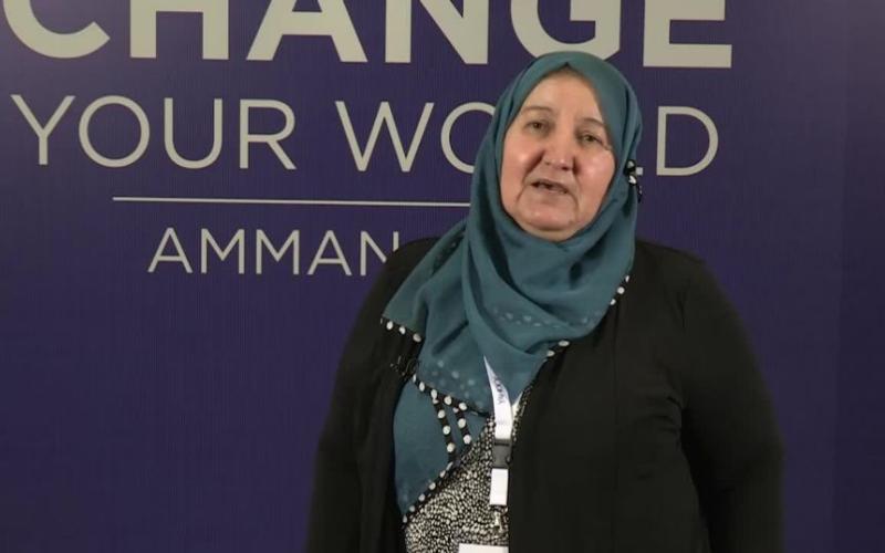 زرقاويات يؤبِنّ الراحلة نعمة الحباشنة منسقة "أمي اردنية"