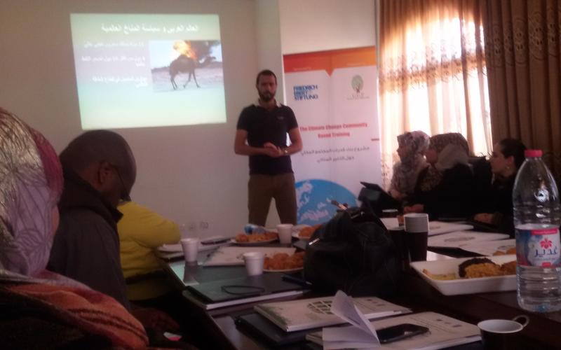 ورشة حول التغير المناخي في بلدية الظليل