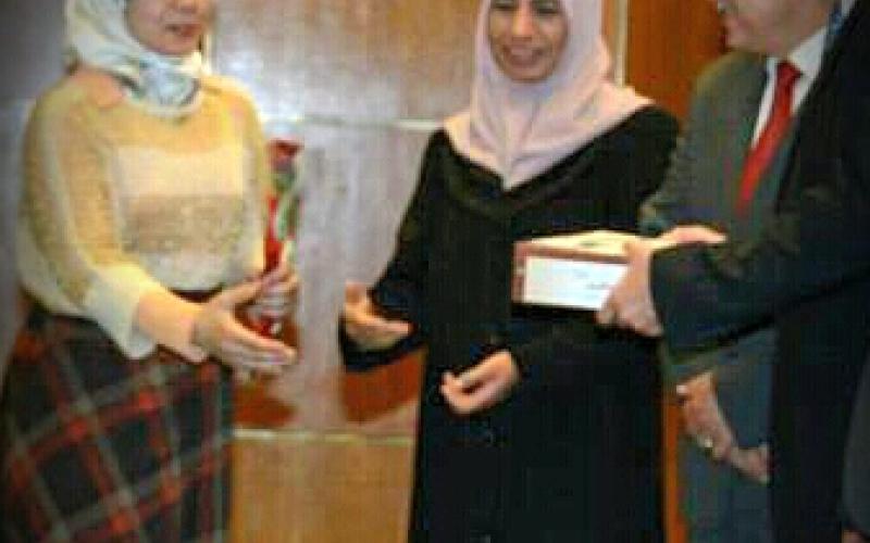 معلمة من الزرقاء تفوز بالمرتبة الثانية في "المسابقة المقدسية"