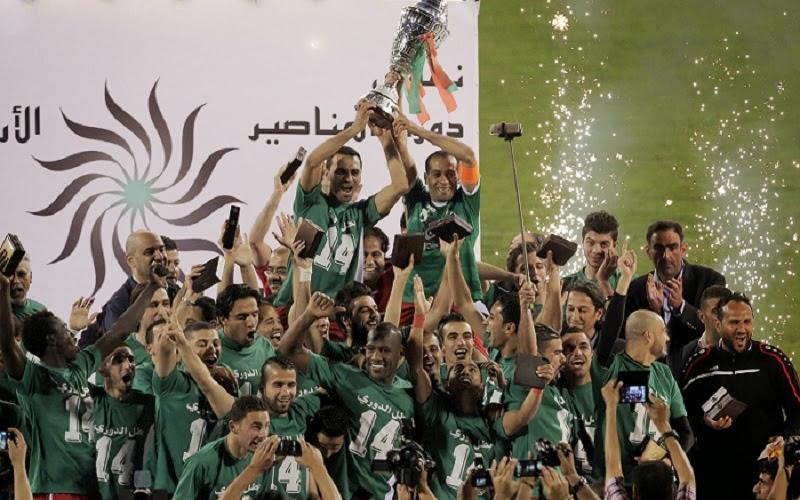 الدرك يفرق محتفلين بتتويج الوحدات بطلا للدوري