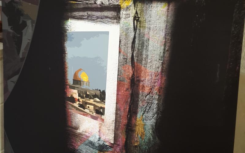 "فلسطين حكاية ولون" معرض فني لـ"المرسم الجوال" بالزرقاء