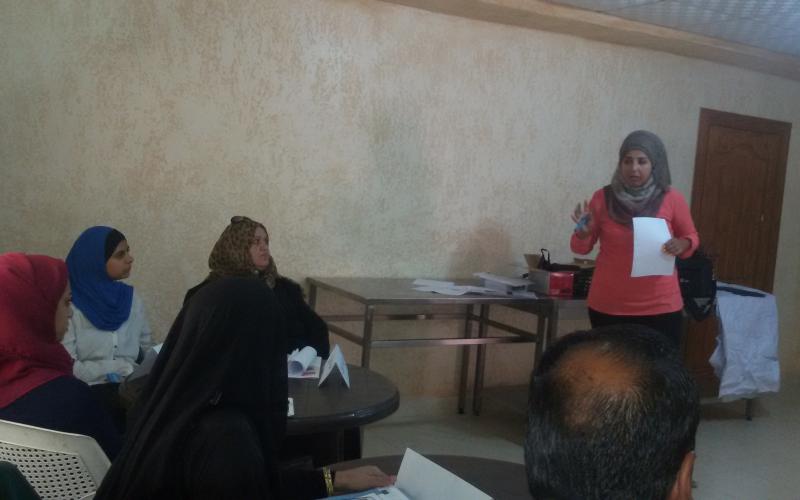 ورشة تدريب اعلامي لممثلي مؤسسات مجتمع مدني بلواء الهاشمية