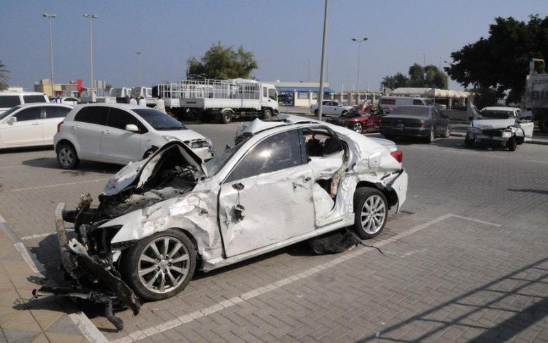 إصابة 7 بحادث تصادم في إربد