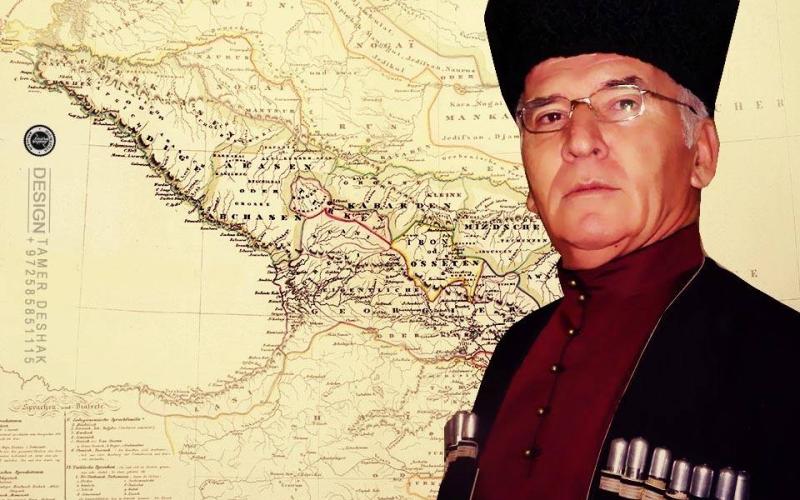 منظمة انسانية اميركية تكرم الباحث الشركسي عدنان بزادوغ