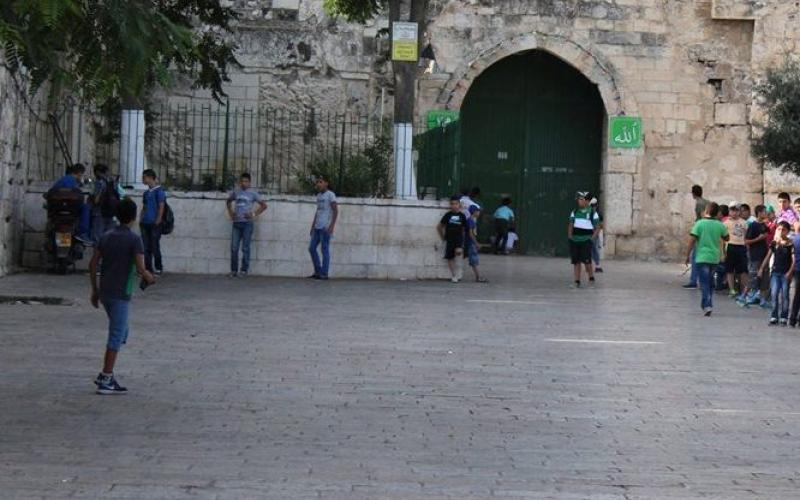 سلطات الاحتلال تغلق أبواب الأقصى