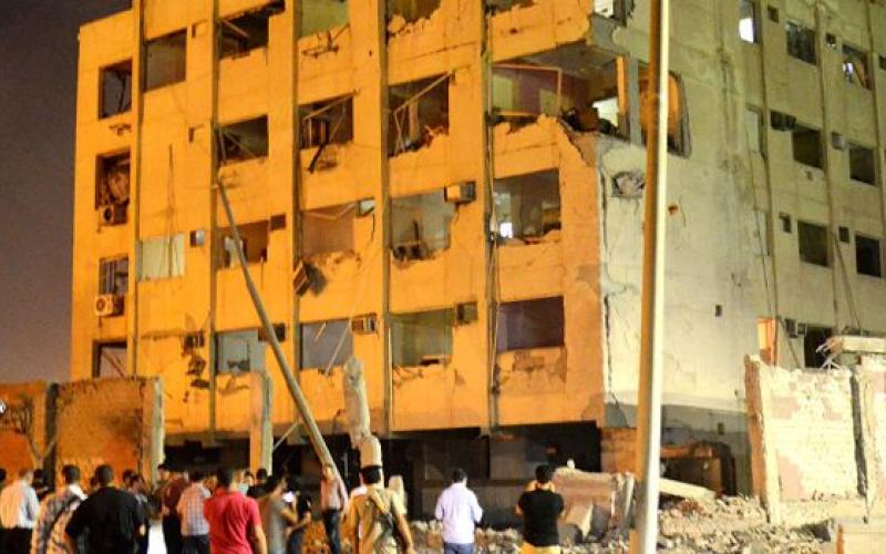 29 مصابا بانفجار شمالي القاهرة