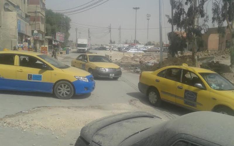 شكوى من ازدحامات الشارع المؤدي الى المدخل الغربي للمجمع الجديد