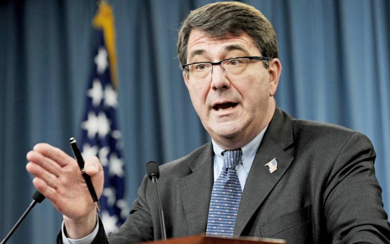 كارتر: سنتخذ الإجراءات العسكرية لوقف ما تقوم به روسيا في سوريا