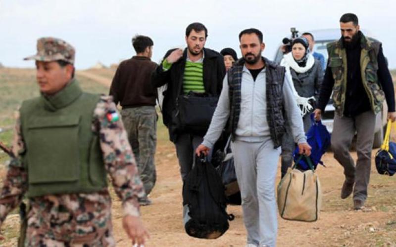 دخول 226 لاجئاً سوريا للأردن