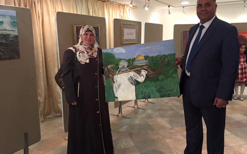 "الأمـل" عنوانا للمعرض الأول للتشكيلية العبوشي في الزرقاء