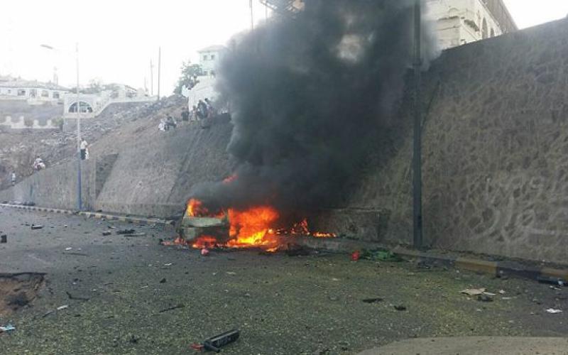 مقتل محافظ عدن بانفجار