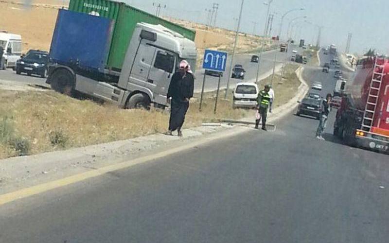 العقبة: وفاة بتدهور شاحنة