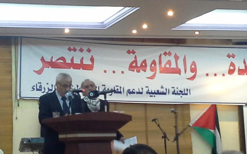 عباس زكي: انتفاضة القدس ثمرة الارادة المتجددة في فلسطين