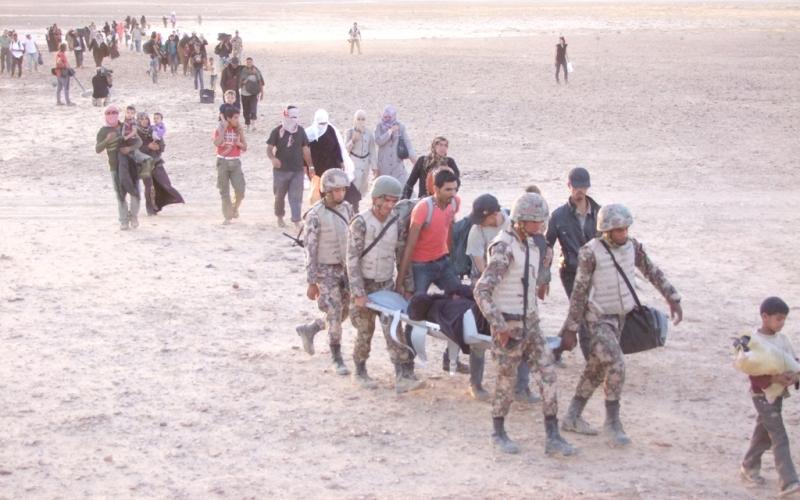 دخول 50 لاجئاً سورياً للأردن