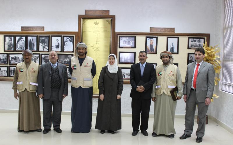 الحاق طلبة "مريجيب الفهود" بجامعة الزرقاء على نفقة الهلال الاماراتي