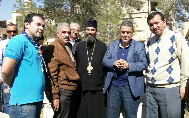 حملة تنظيف وصيانة للمقبرة المسيحية القديمة في الزرقاء