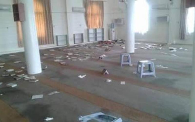 الأمن: 3 أحداث وراء العبث محتويات مسجد في إربد